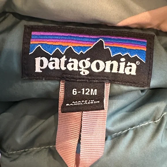 Patagonia Kids' Blue Sheep Print Jacket - Picture 2 of 2